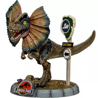 Iron Studios JURASSIC PARK - Dilophosaurus MiniCo Figure