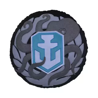 Pillow World of Warships, 37 cm black