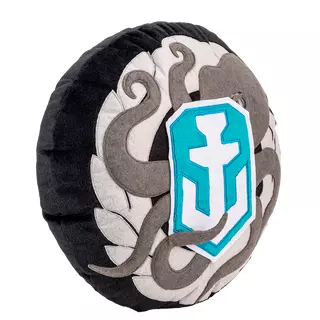 Pillow World of Warships, 37 cm black