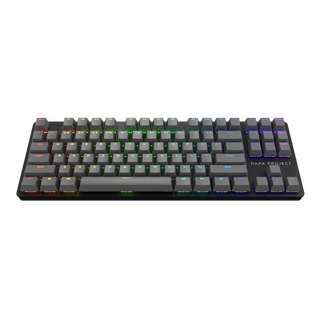 [REFURBISHED] Dark Project One KD87A Black - Gateron Mech. Red RGB (ENG)