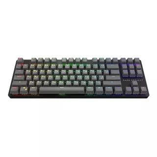 [REFURBISHED] Dark Project One KD87A Black - Gateron Mech. Red RGB (ENG/UA)