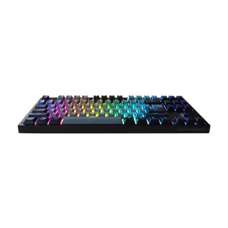 [REFURBISHED] Dark Project One KD87A Black / Cloud Grey - Gateron Mech. Yellow RGB (ENG/UA)