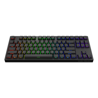 [REFURBISHED] Dark Project KD87A Side Print Black - Gateron Opt. Piros RGB (ENG)