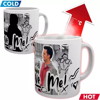 Abysse Friends - Mug Heat Change - 320 ml - You Love Me