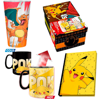 Abysse Pokemon - Pck premium Vetro grande + Mug HC + quaderno 
