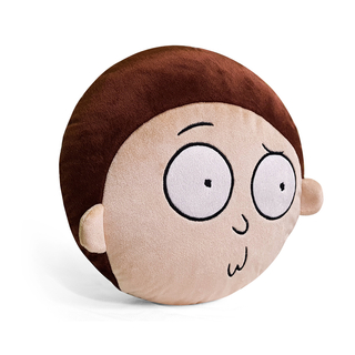 Plush pillow RICK AND MORTY Morty's face 36 cm
