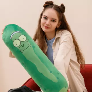 Plush pillow RICK AND MORTY Pickle Rick 60 cm