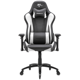 FragON Silla de juego - Serie 5X, Negro/Blanco 2024