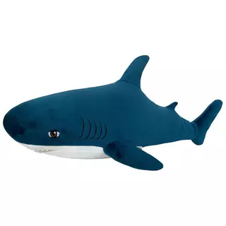 Plush toy WP MERCHANDISE  Shark turquoise, 50 cm
