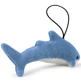 Porte-clés en peluche WP MERCHANDISE Requin Nory, 13 cm, bleu