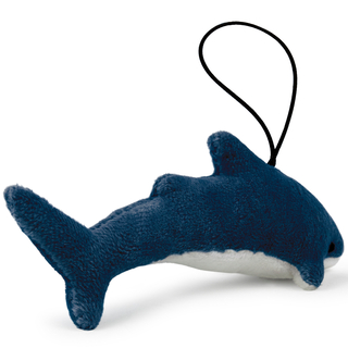 Porte-clés en peluche WP MERCHANDISE Requin Ollie, 13 cm, turquoise