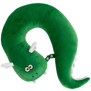 Headrest pillow WP MERCHANDISE Dragon Robi, green, 31 cm