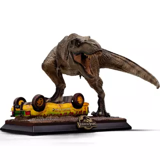 Iron Studios Jurassic Park - Statue T-Rex Attack Icons