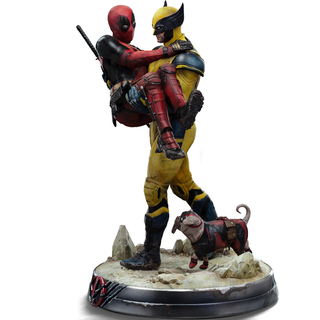 Iron Studios Marvel - Deadpool e Wolverine Deluxe Art Scale 1/10 Statua