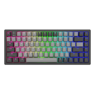 [REFURBISHED] Dark Project KD83A Fekete / Felhőszürke - Gateron Cap Teal RGB (ENG)