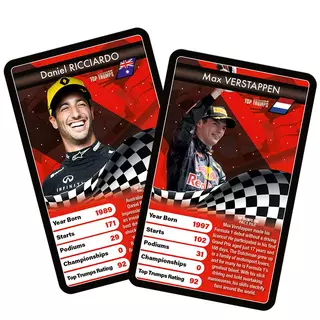 Winning Moves Grand Prix - Top Trumps Board Game