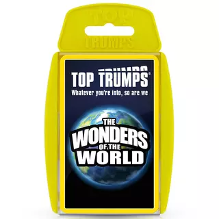 Winning Moves Wonders of the World - Top Trumps Board Game