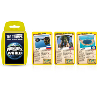 Winning Moves Minunile lumii - Joc de societate Top Trumps