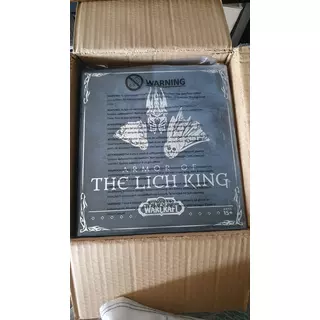 Blizzard World of Warcraft - Iconic Helm & Armor of Lich King Replica