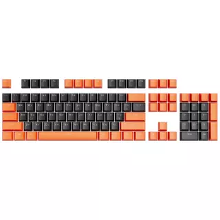 Dark Project KS-43 Keycaps PBT, ENG/RU/UA, Noir / Orange