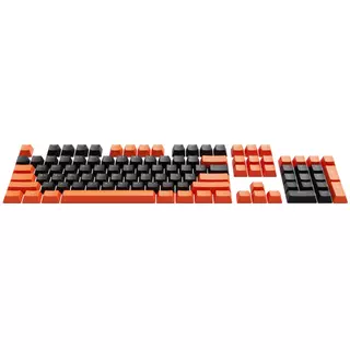 Dark Project KS-43 Keycaps PBT, ENG/RU/UA, Noir / Orange