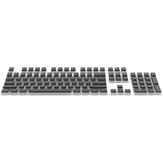 Dark Project KS-0049 πουτίγκες PBT Keycaps, ENG/RU/UA Μαύρο