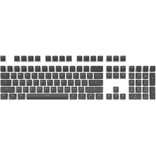 Dark Project KS-0049 πουτίγκες PBT Keycaps, ENG/RU/UA Μαύρο