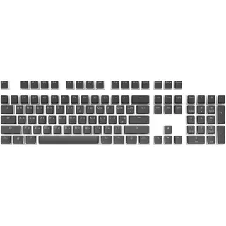 Dark Project KS-0049 puddings PBT Keycaps, ENG/RU/UA Black