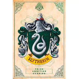HARRY POTTER - Poster « Slytherin » (91.5x61)