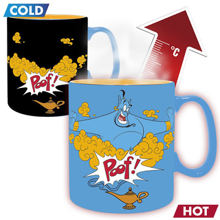 DISNEY - Bögre hőcserélő - 460 ml - Aladdin Dzsinn