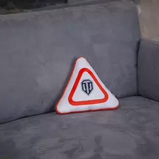 Car Pillow World of Tanks, 24 cm white