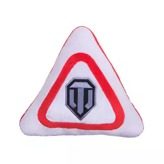 Car Pillow World of Tanks, 24 cm white