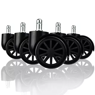FragON Gaming Chair Spare part 3 - 60mm nylon wheels set(5 pieces)