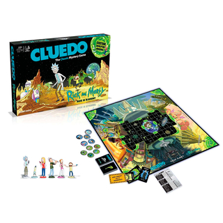 Winning Moves Rick & Morty - Cluedo Brettspiel
