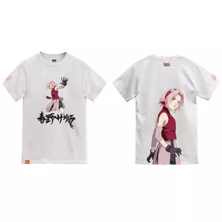 Naruto Shippuden T-shirt - Sakura Haruno, White, S