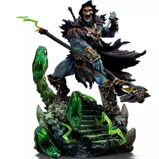 Iron Studios Masters Of The Univers - Skeletor Unleashed Deluxe Art Scale 1/10 Statue