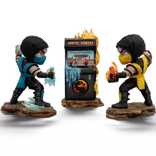 Iron Studios MORTAL KOMBAT - Scorpion vs Sub-Zero Arcade MiniCo Figure Set