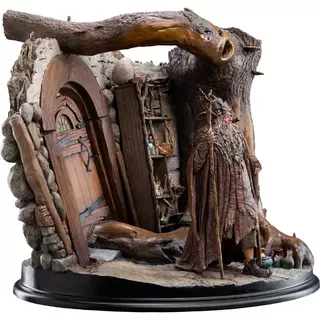 Weta Workshop Trilogía de El Hobbit - Estatua de Radagast en Rhosgobel a escala 1:6