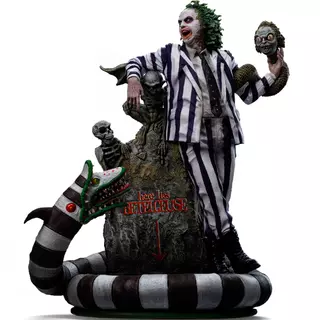 Iron Studios Beetlejuice - Beetlejuice Kunst Maßstab 1/10 Statue