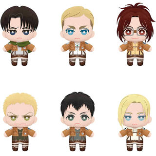 Bandai Banpresto Attack On Titan - Tomonui Assort Series 2 Peluche 15 cm
