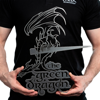 Weta Workshop La trilogia del Signore degli Anelli - Sagoma del Drago Verde Metalbird