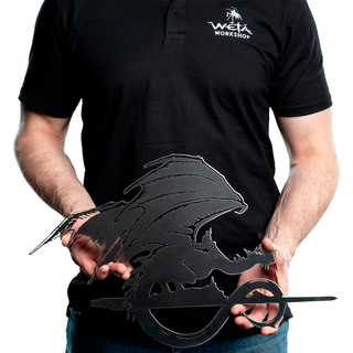 Weta Workshop La trilogia del Signore degli Anelli - Sagoma della bestia Fell Metalbird