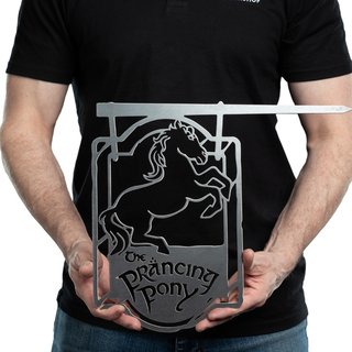 Weta Workshop Il Signore degli Anelli - Silhouette del Pony Rampante Metalbird