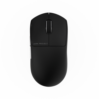 Dark Project Nexus Ultra Wireless Gaming Mouse, Black/White