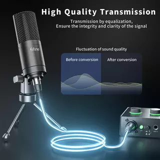 FIFINE L9 XLR audio cable, Black