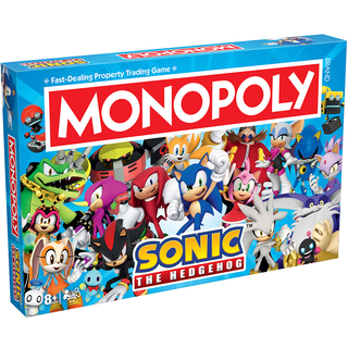 Winning Moves Sonic - Monopoly English UK