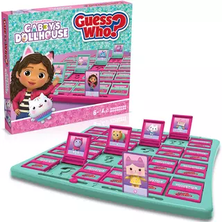 Winning Moves Guess Who? - Gabby's Dollhouse Multilingual Board Game