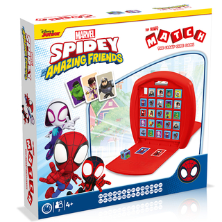 Vítězné tahy Top Trumps Match - Spidey & Friends Vícejazyčná stolní hra