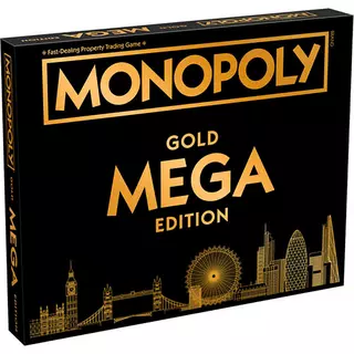 Winning Moves Mega Gold - Μονοπώλιο Αγγλικά