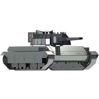 Metal Time | Conqueror Fv214 Model Constructor Kit, 46 parts | World Of Tanks